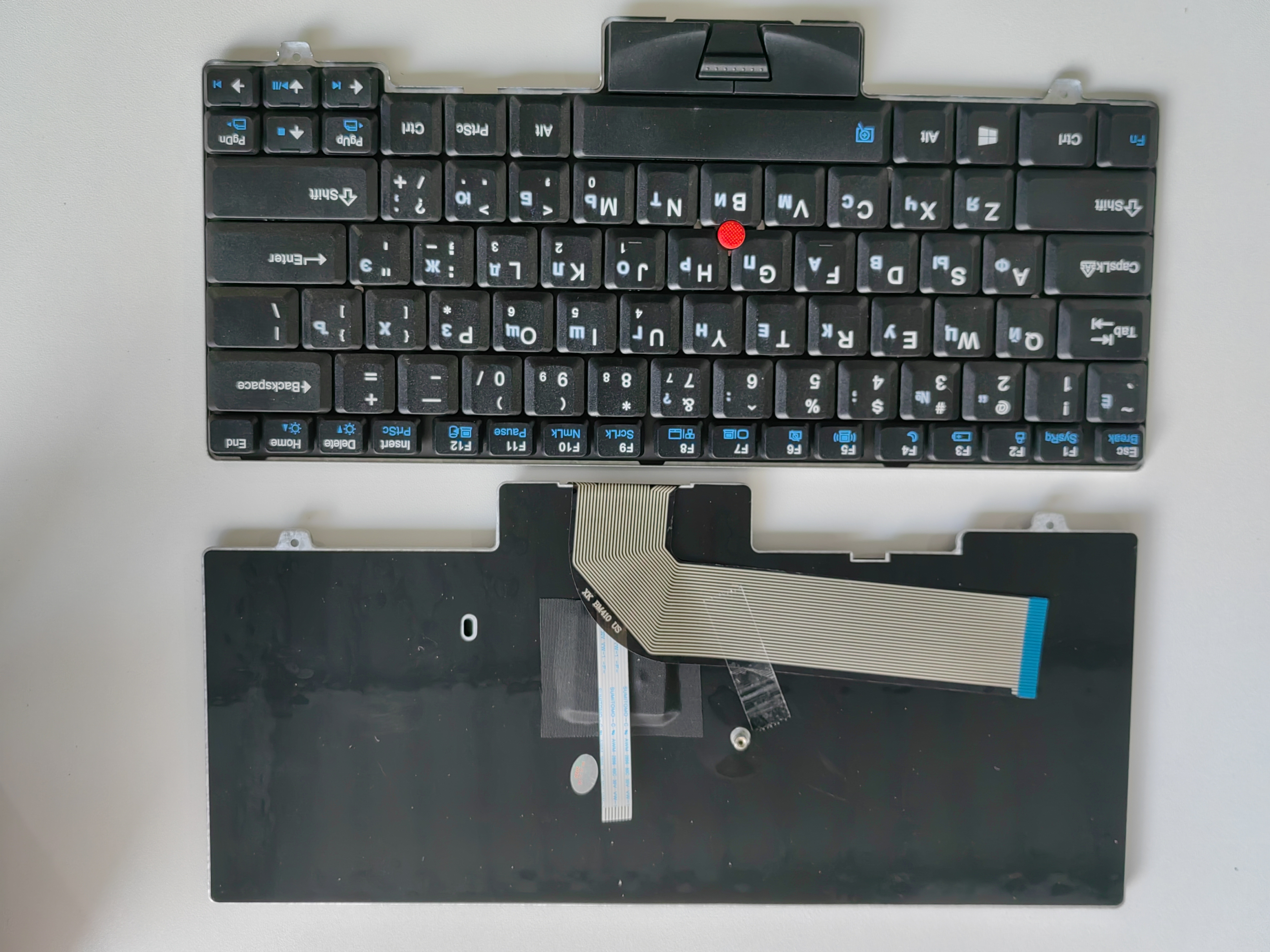 Picture of New Replacement Laptop Keyboard For IBM SL410 BLACK With Point (OEM) RU Layout